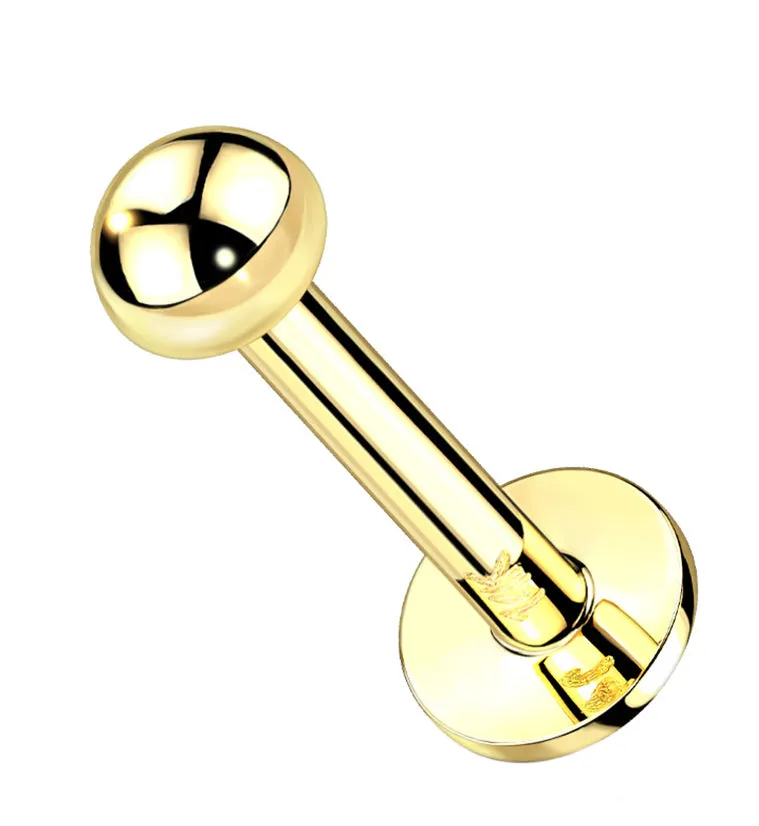 14kt Gold Dome Labret