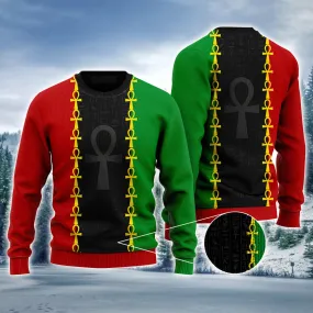 Afro Christmas Ugly Sweater, African Ugly Sweater, Family Christmas Ugly Sweater For Men & Women, Perfect Gift For Christmas