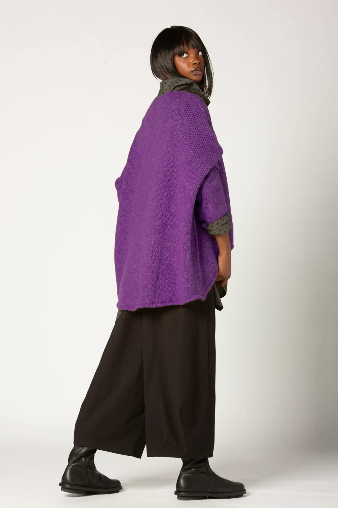 ALEMBIKA Claudia Sweater in Purple