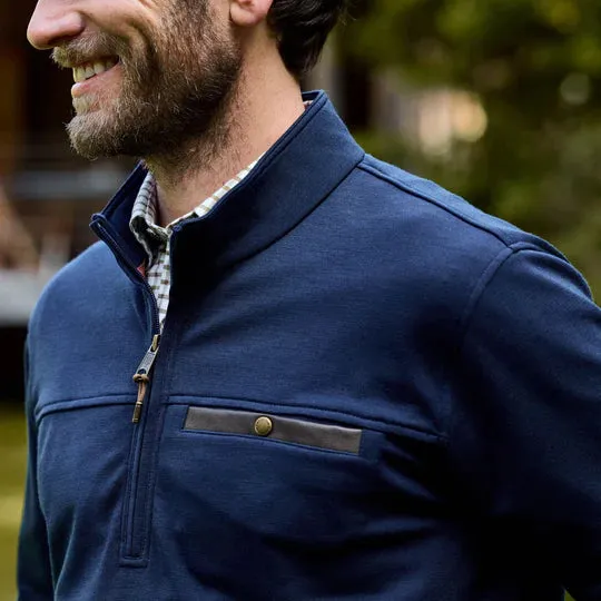 All Season Quarter Zip - Navy