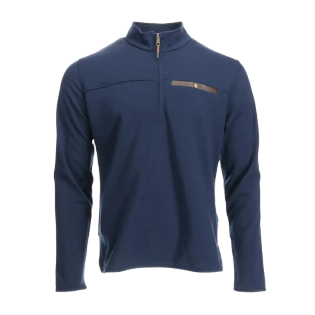 All Season Quarter Zip - Navy