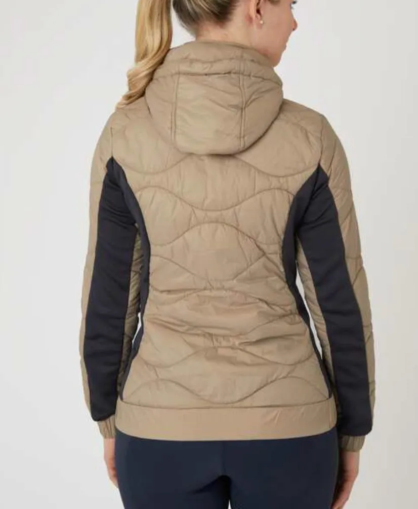 B Vertigo Brielle Women's Hybrid Riding Jacket - Weathered Teak Beige / Size EU 42 (US 12)  - NEW