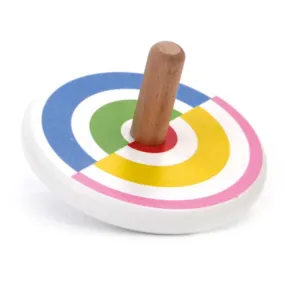 Bajo Colourful Semi Circles Spinning Top