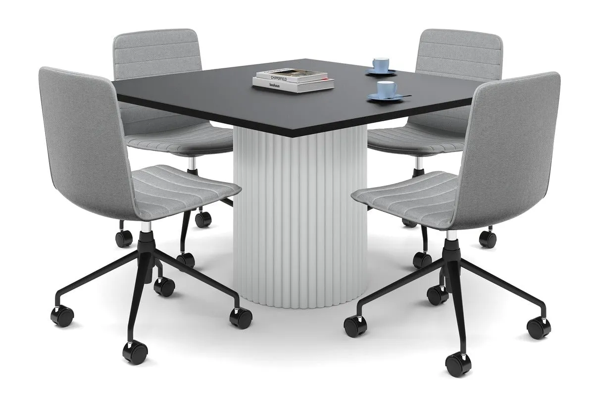 Baobab Circular Base Boardroom Rectangle Table [1200L x 1200W]