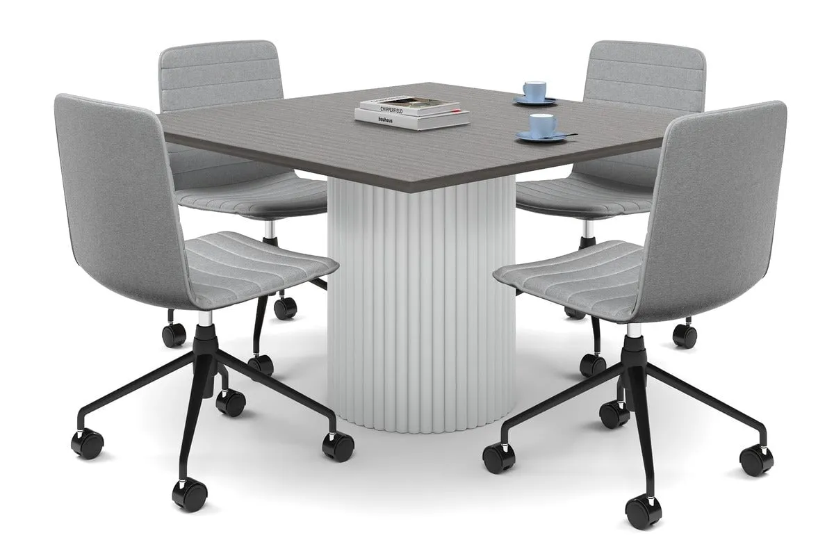 Baobab Circular Base Boardroom Rectangle Table [1200L x 1200W]