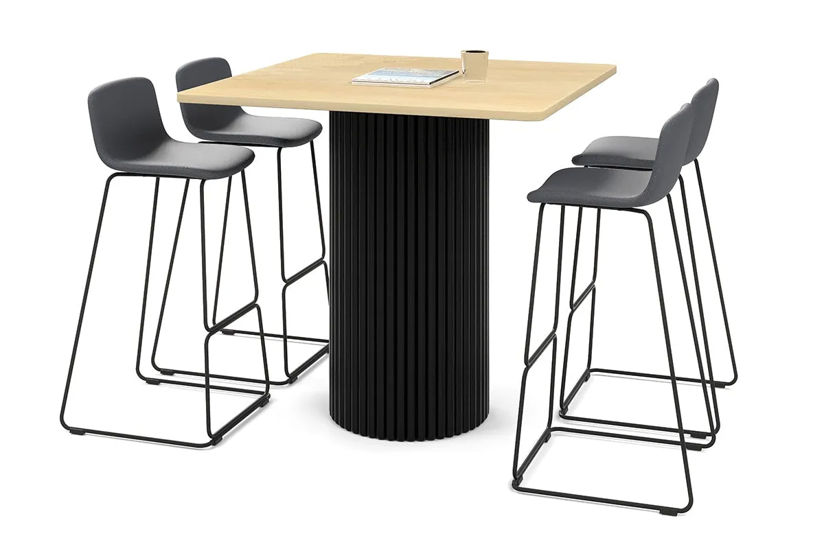 Baobab Circular Base Counter Rectangle Table - Rounded Corners [1100L x 1100W with Rounded Corners]