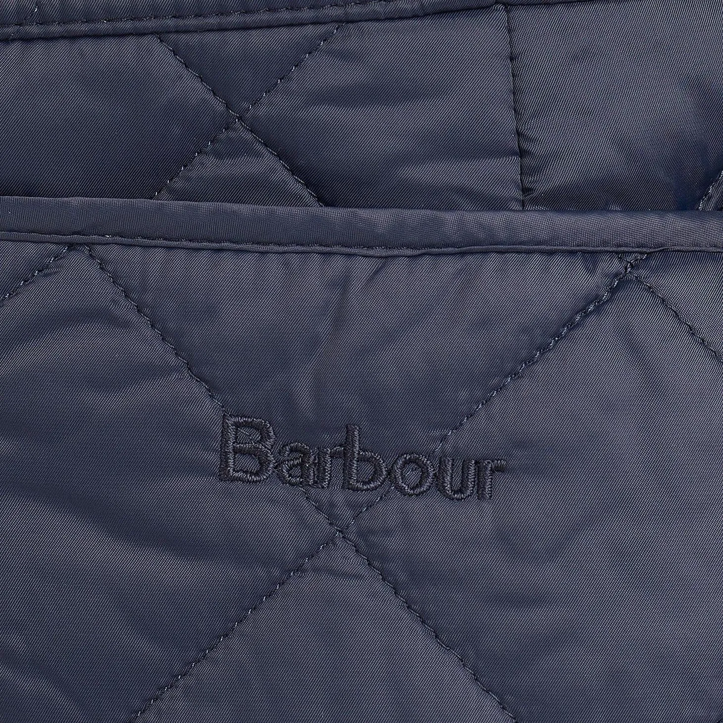 Barbour Deveron Quilted Jacket in Navy