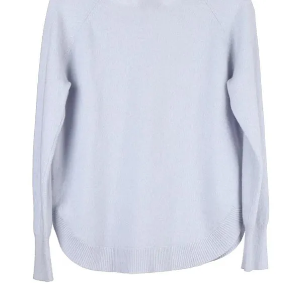 Belle France Jumper - Medium Blue Cashmere