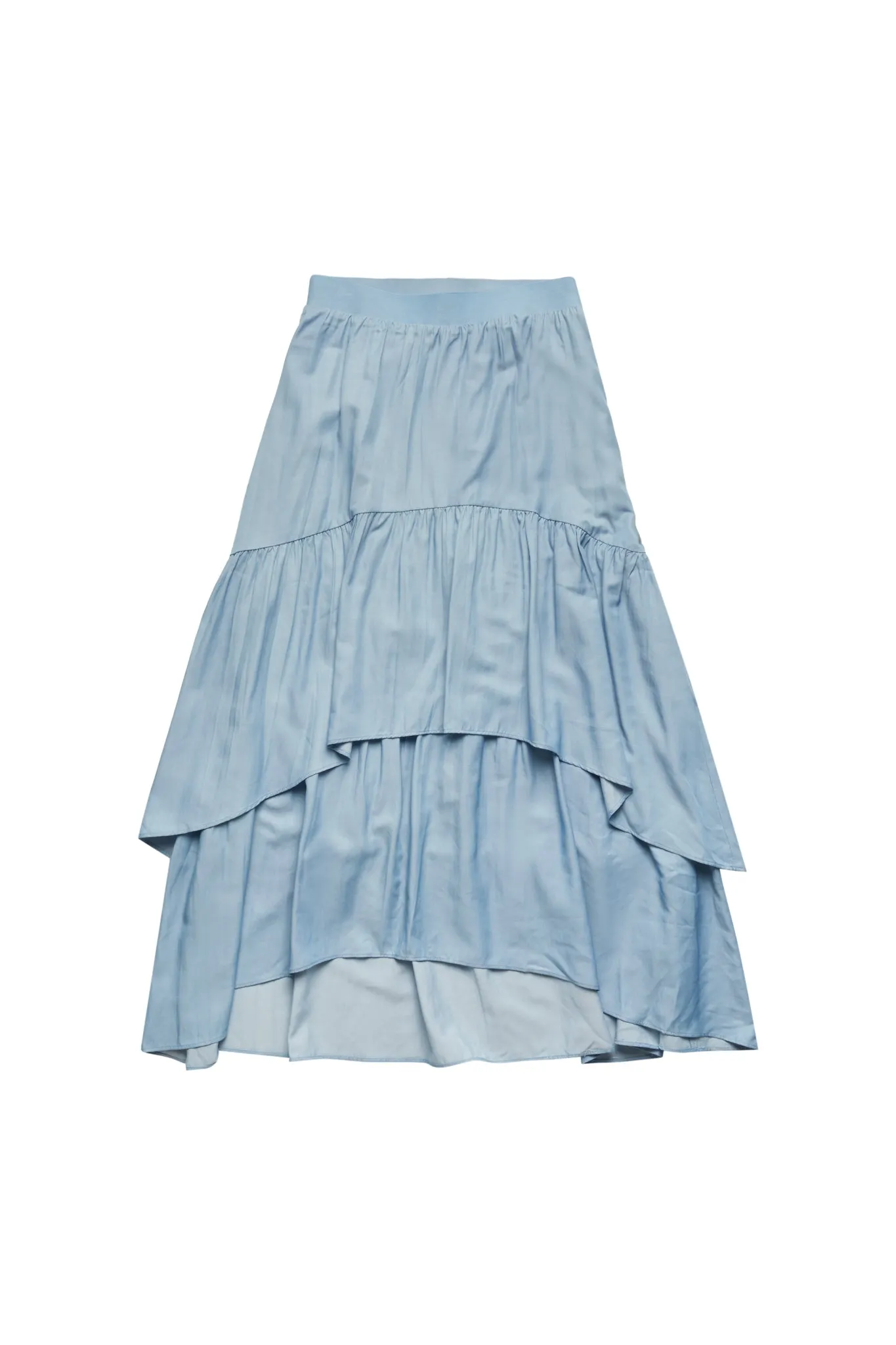 Blue Layered Skirt #1633 FINAL SALE