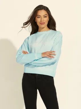 Blue Valerya Logo Jumper