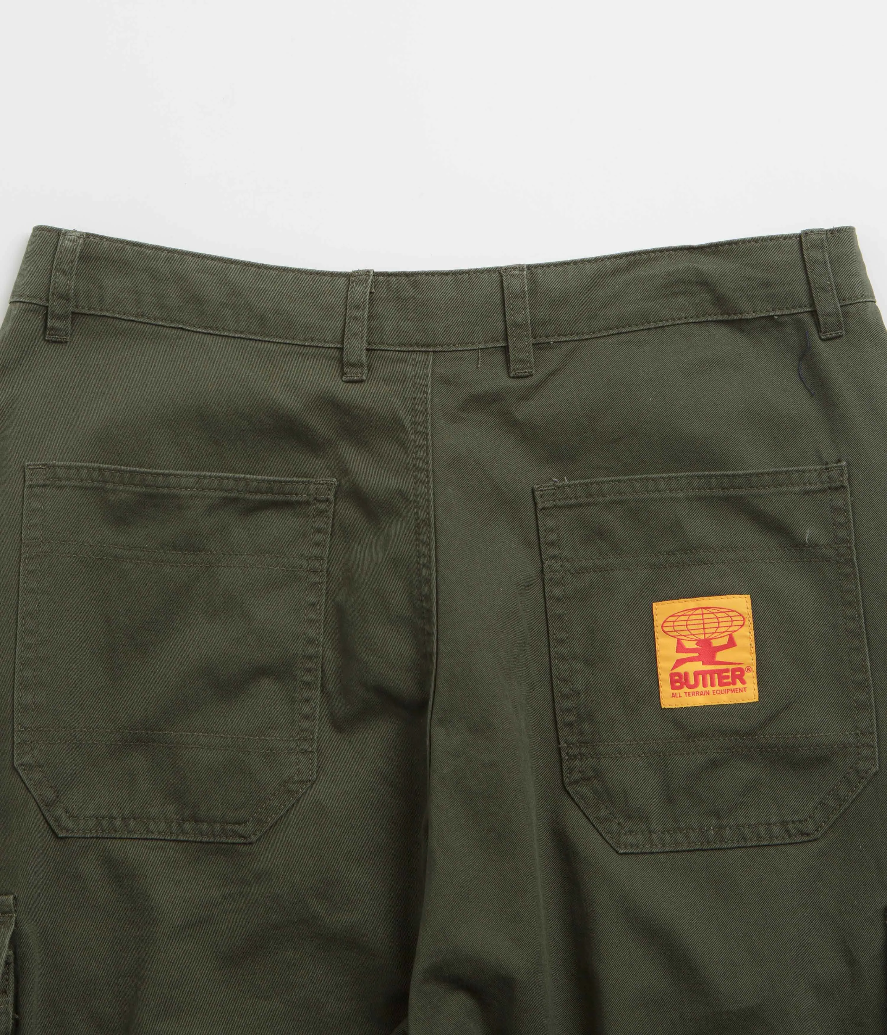 Butter Goods Field Cargo Pants - Forest Green