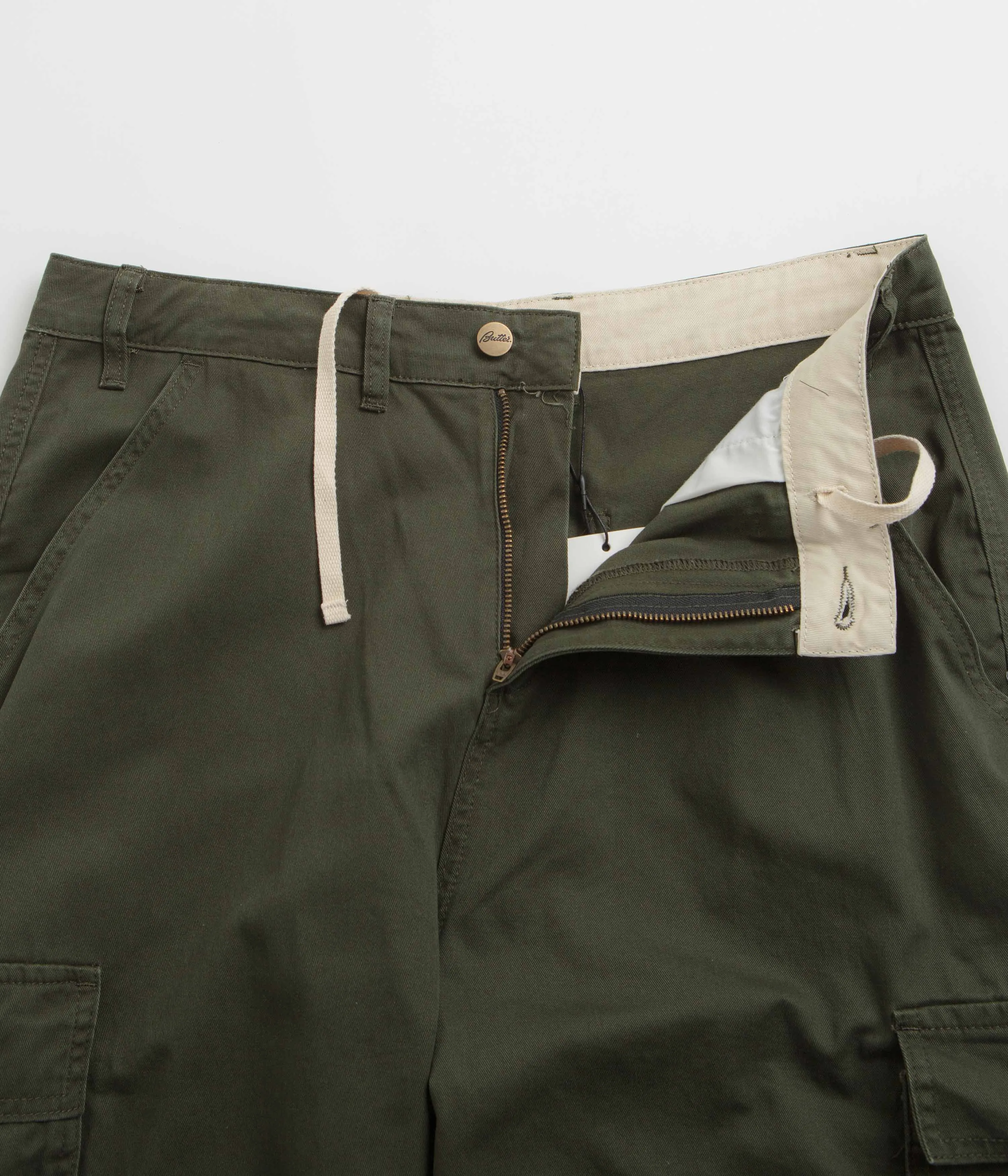 Butter Goods Field Cargo Pants - Forest Green