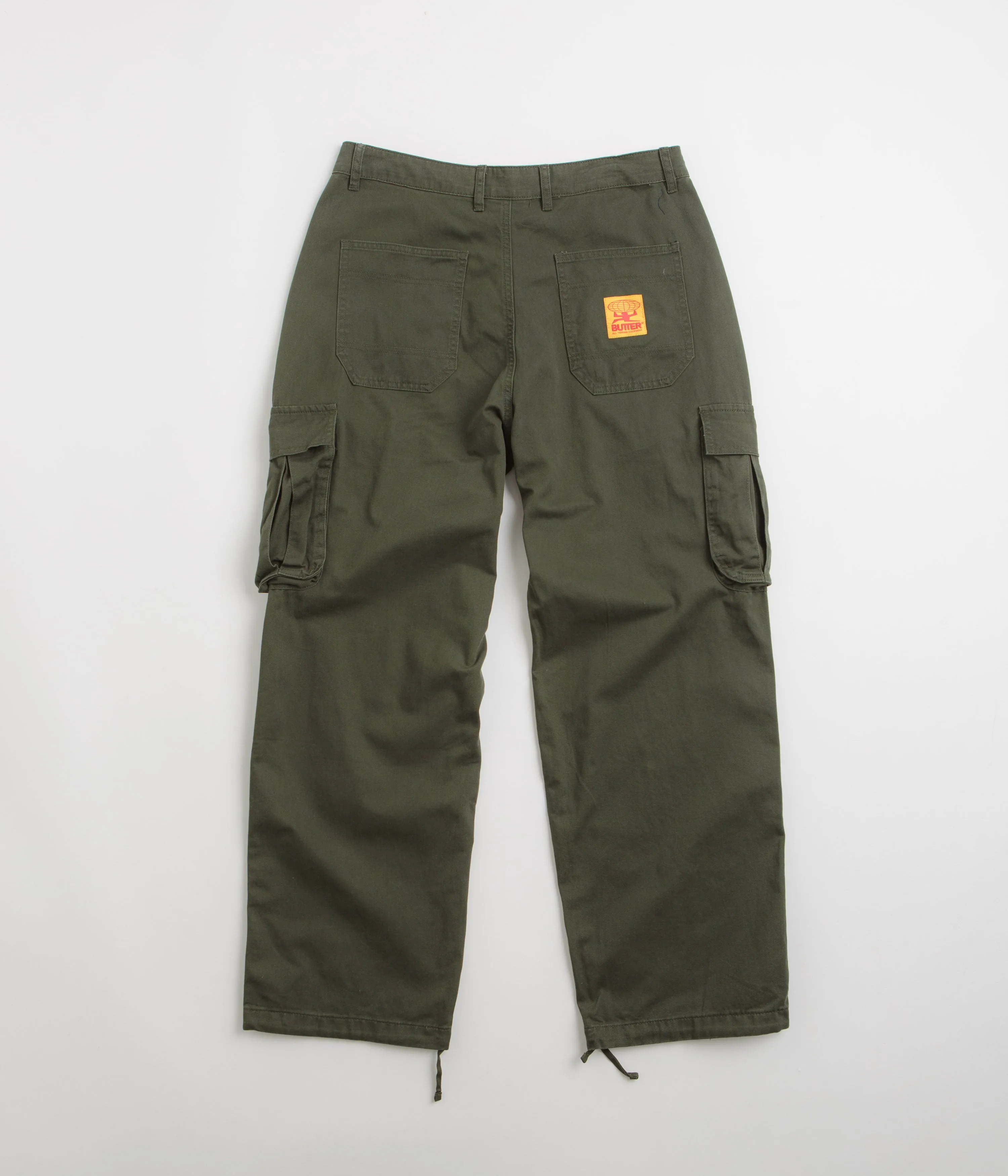 Butter Goods Field Cargo Pants - Forest Green