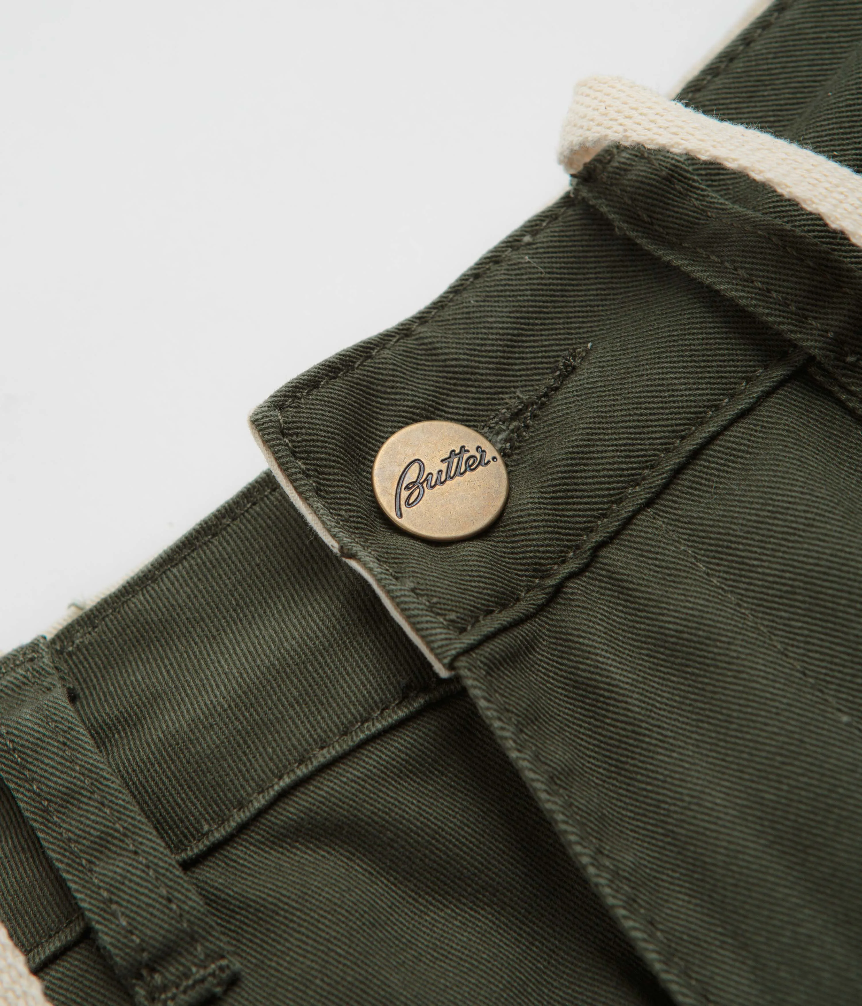 Butter Goods Field Cargo Pants - Forest Green