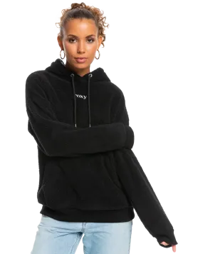 Call Me Hooded Fleece Jacket in Anthracite