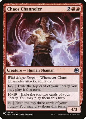 Chaos Channeler [The List Reprints]