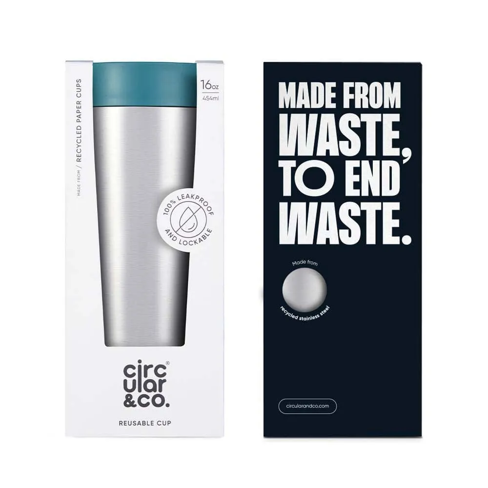 Circular & Co Stainless Steel Travel Mug 16oz (454ml)