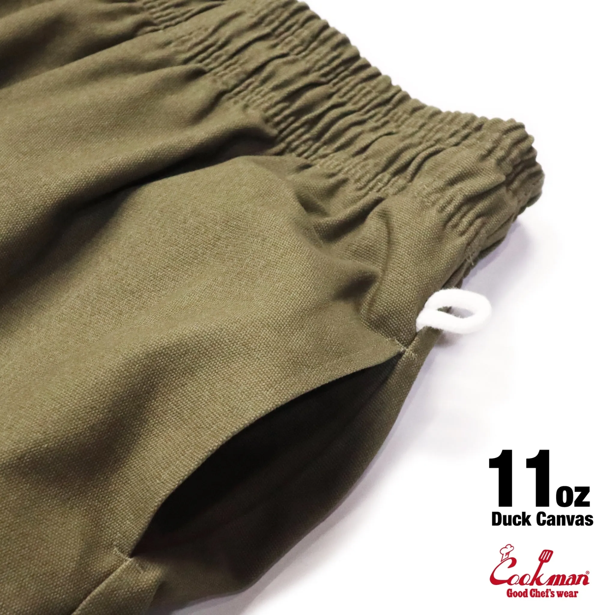 Cookman Chef Pants Cargo - Duck Canvas : Olive