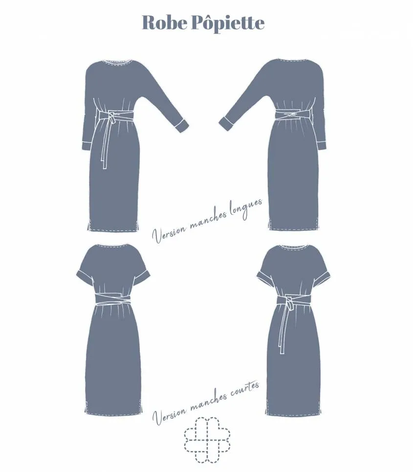 Cousette - Robe Popiette Dress Sewing Pattern