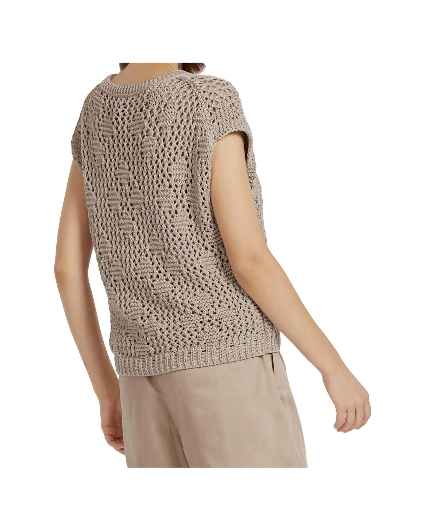 Crochet Knit Top