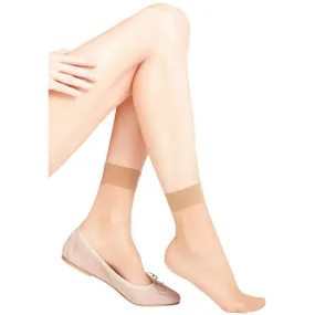 Falke Seidenglatt 15 Den Anklet Tights - Sun Tan