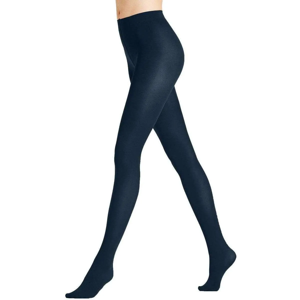 Falke Seidenglatt 40 Den Tights - Marine Navy