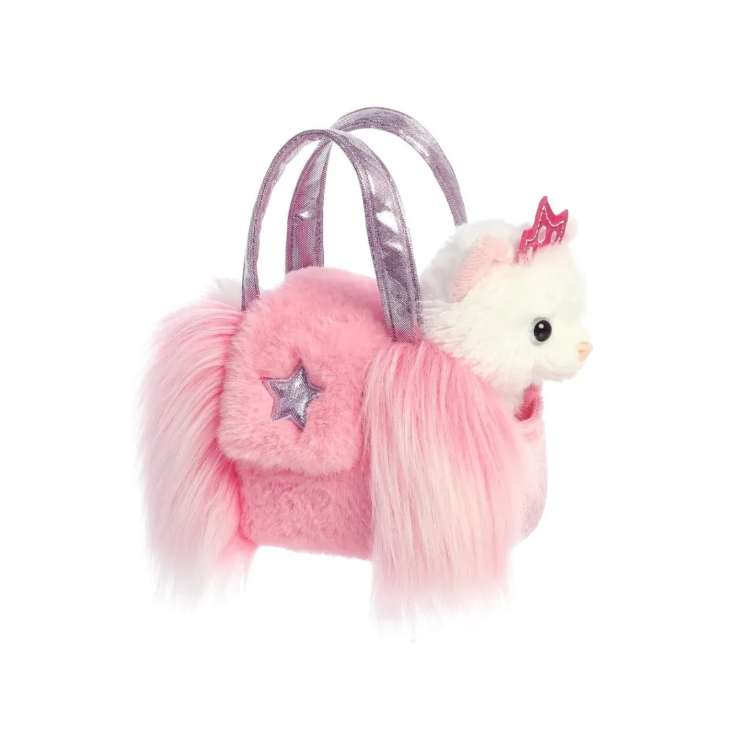 Fancy Pals - Cat Pink Frill Bag with Star