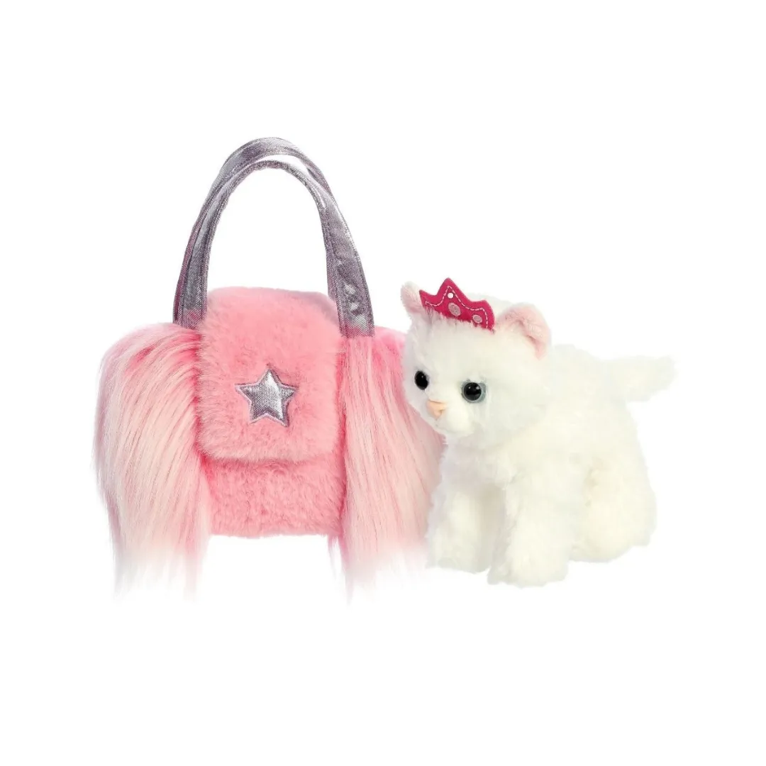 Fancy Pals - Cat Pink Frill Bag with Star