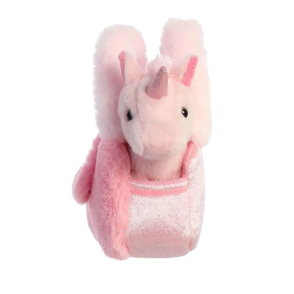 Fancy Pals - Pink Unicorn in Furry Pink Bag