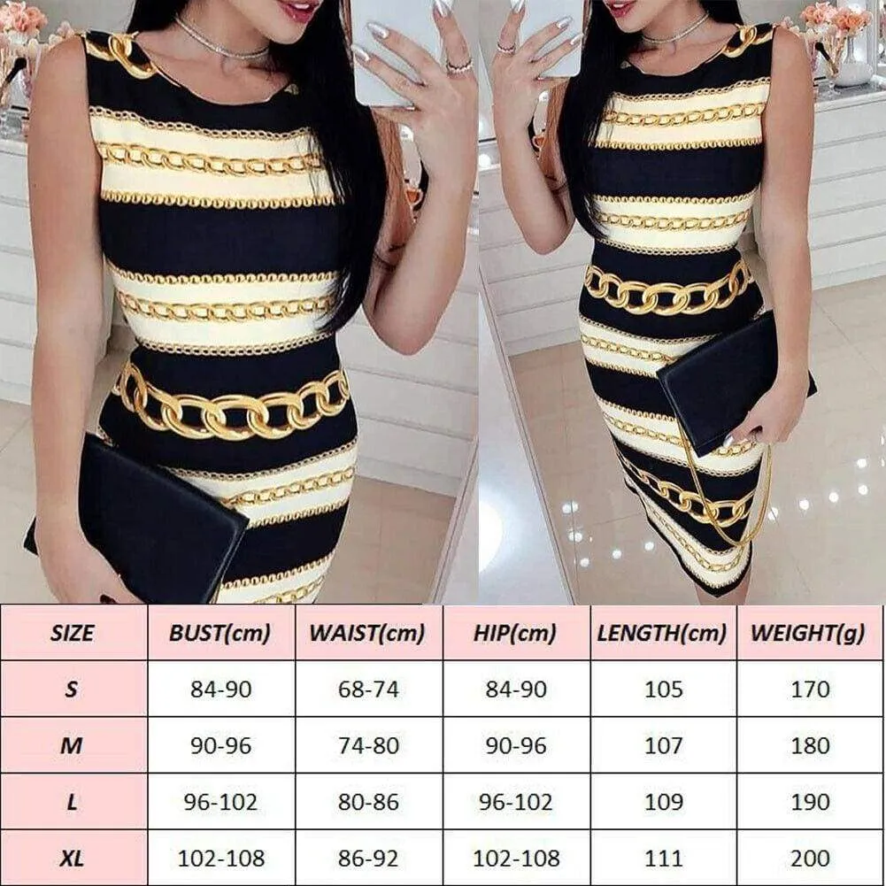 FashionSierra - New Women Sleeveless Boho Summer Casual Dresses Party Bodycon Elegant Ladies Slim Fit Evening Beach Sundress Women Clothes