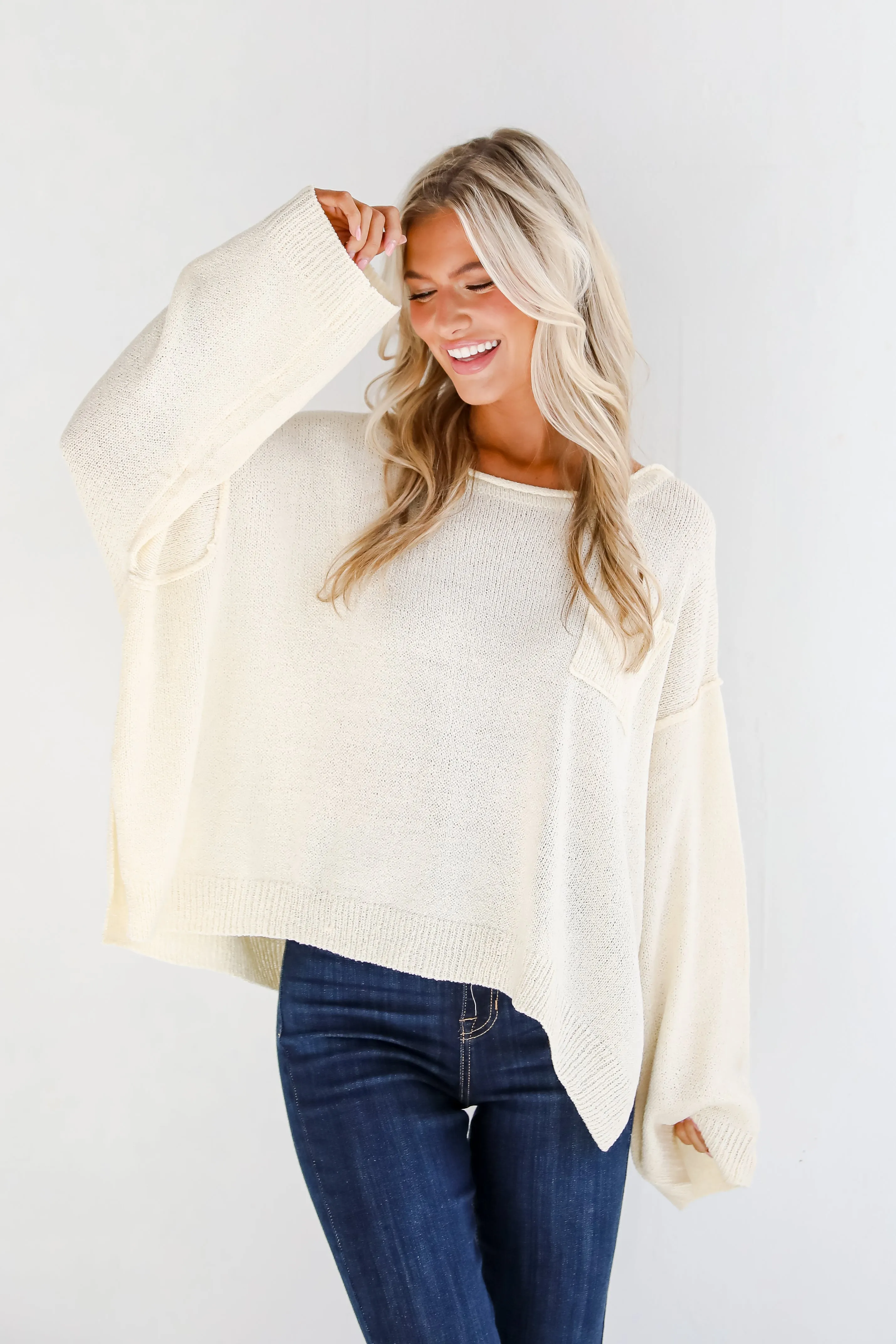 FINAL SALE - Toasty Allure Oversized Sweater