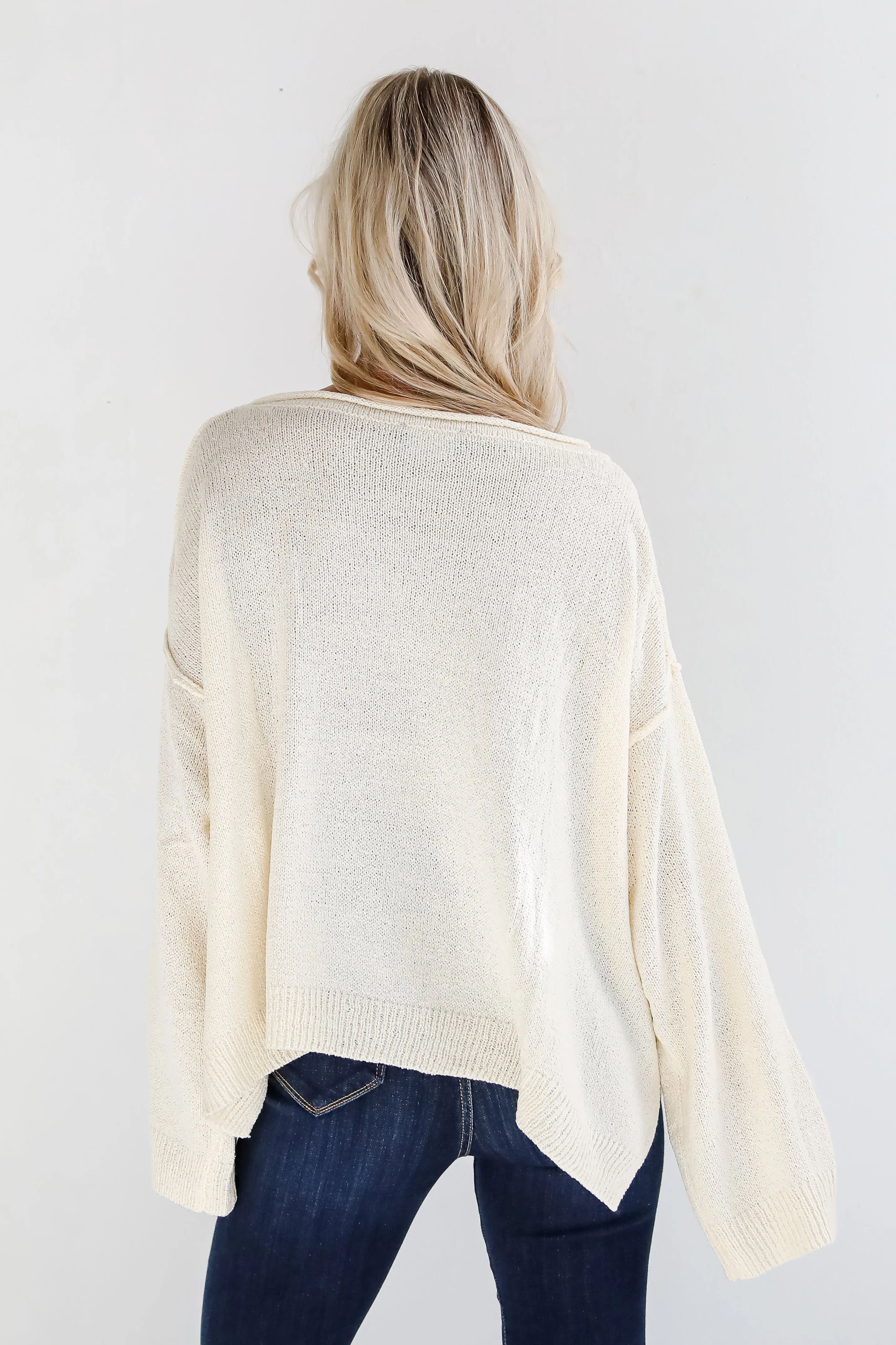 FINAL SALE - Toasty Allure Oversized Sweater