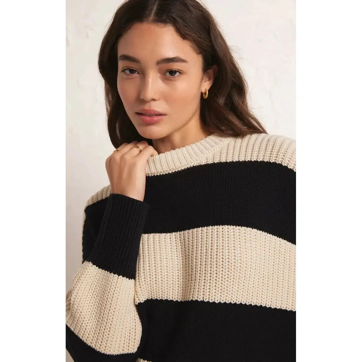 FRESCA STRIPE SWEATER