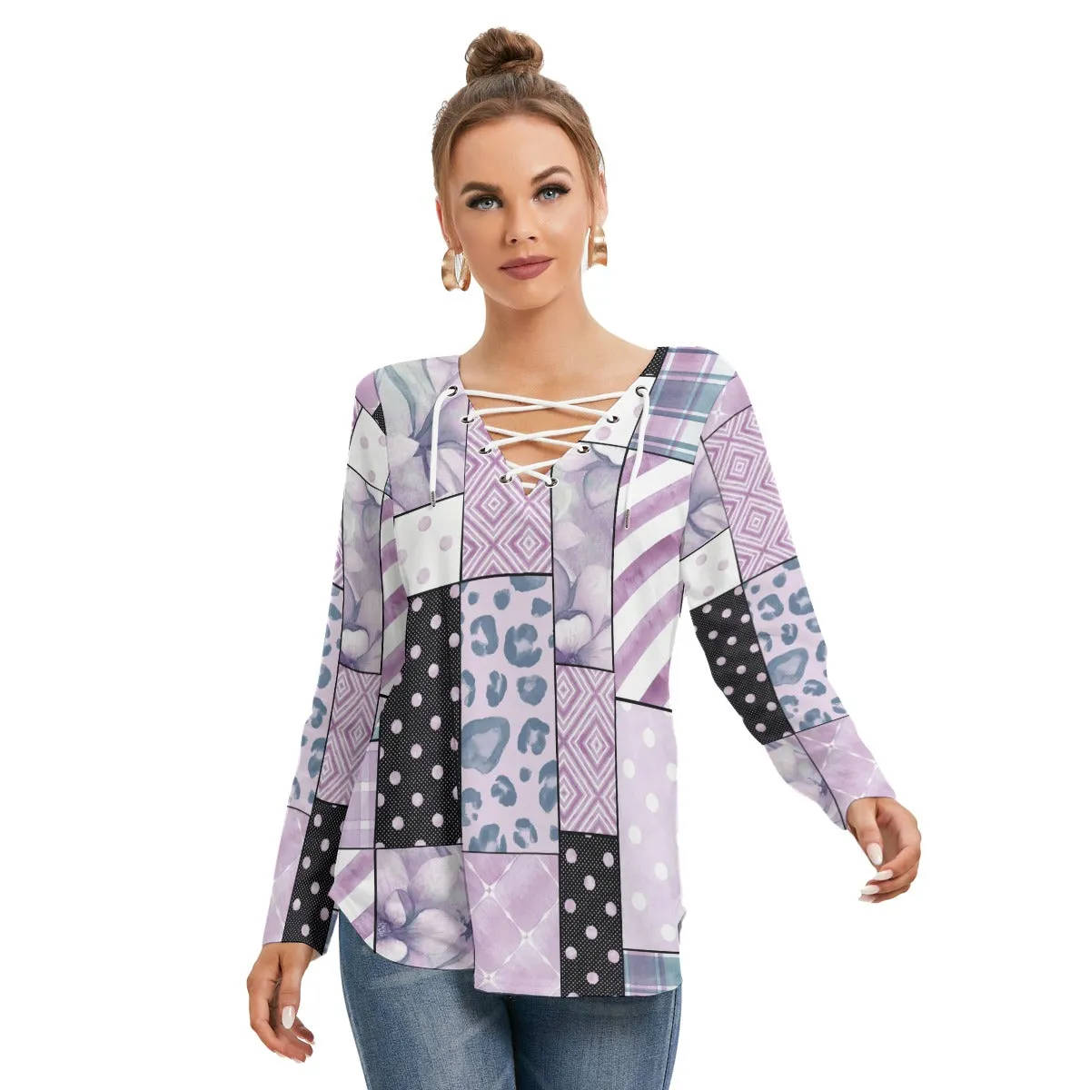 Geo Design Blouse