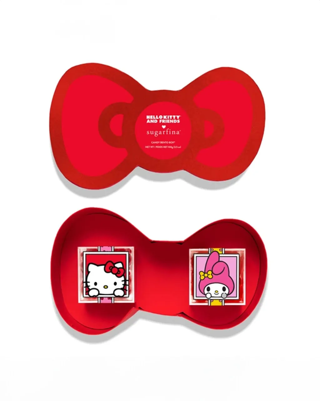 Hello Kitty Bow 2 Piece Candy Bento Box