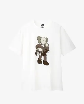 KAWS X UNIQLO CLEAN SLATE WHITE TEE (ASIA SIZING)