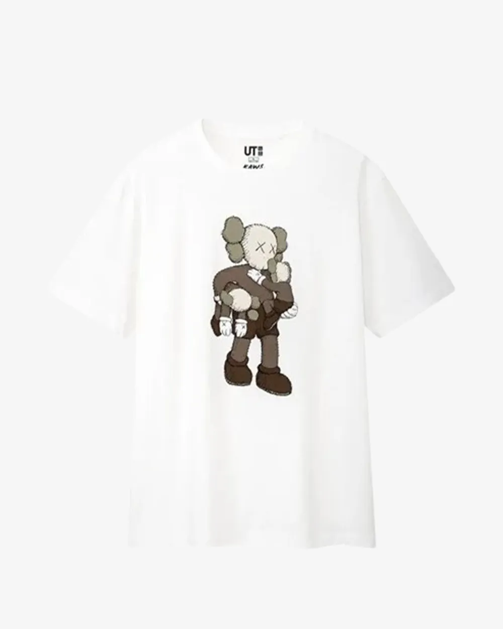 KAWS X UNIQLO CLEAN SLATE WHITE TEE (ASIA SIZING)