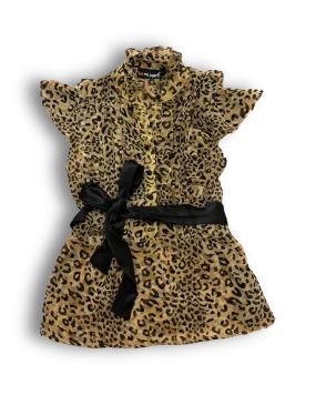 Leopard Y2K Top L