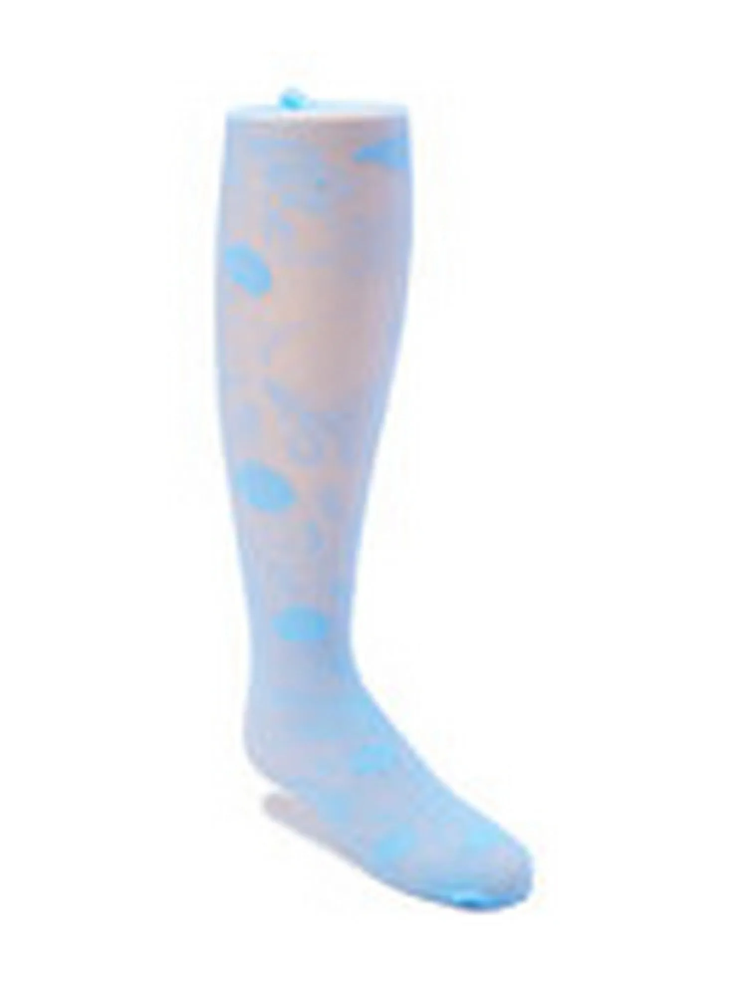 Little Blue Jacquard Stretchy Soft Stylish Footed Tights 1-5