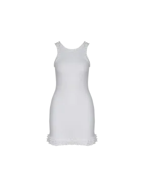 LOLLO MINI DRESS WHITE