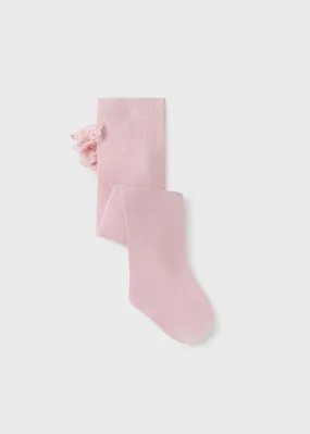 Mayoral Ruffle Rose Pink Baby Tights