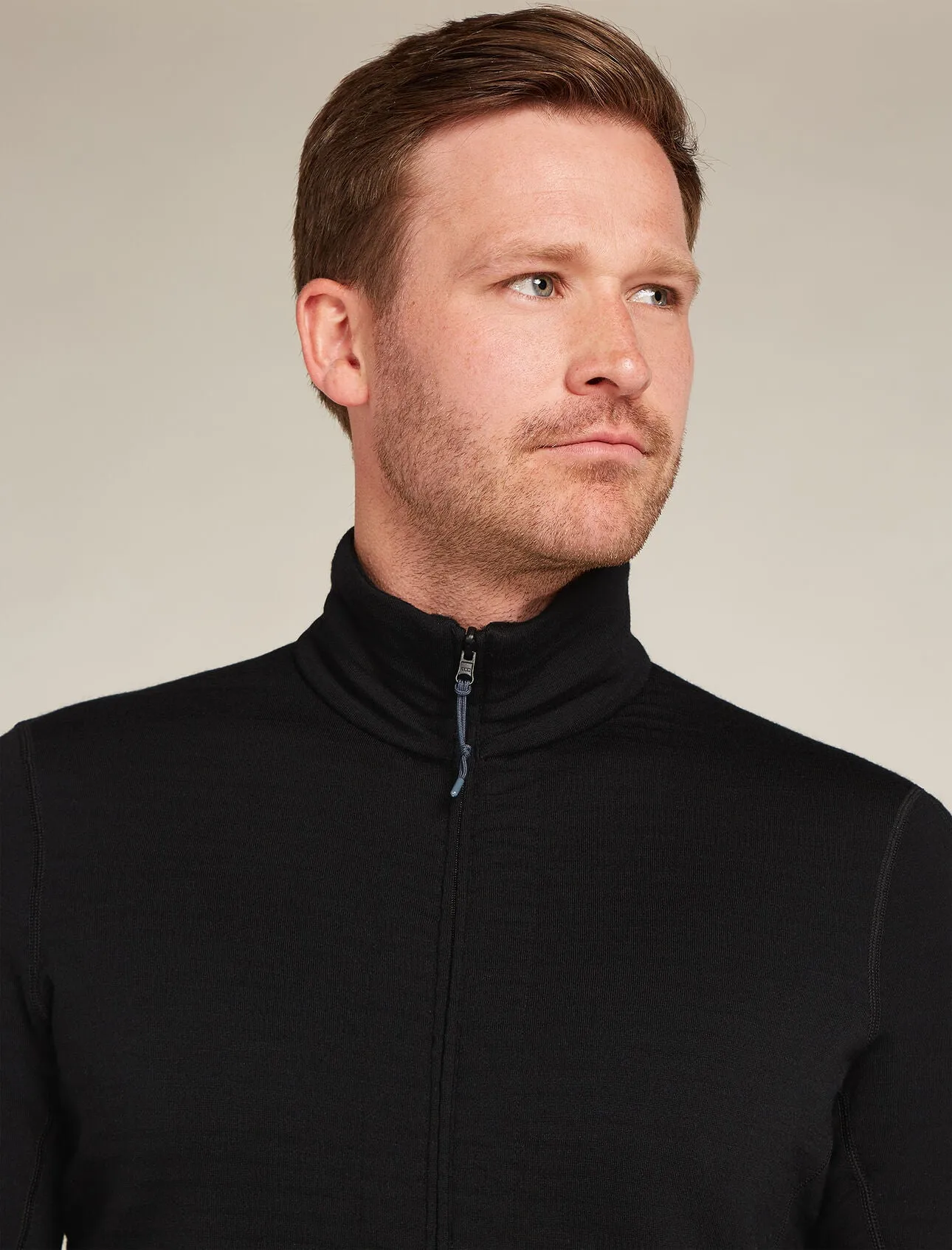 Mens Merino 400 RealFleece™ Descender Long Sleeve Zip