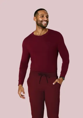 Men's Underscrubs Wine