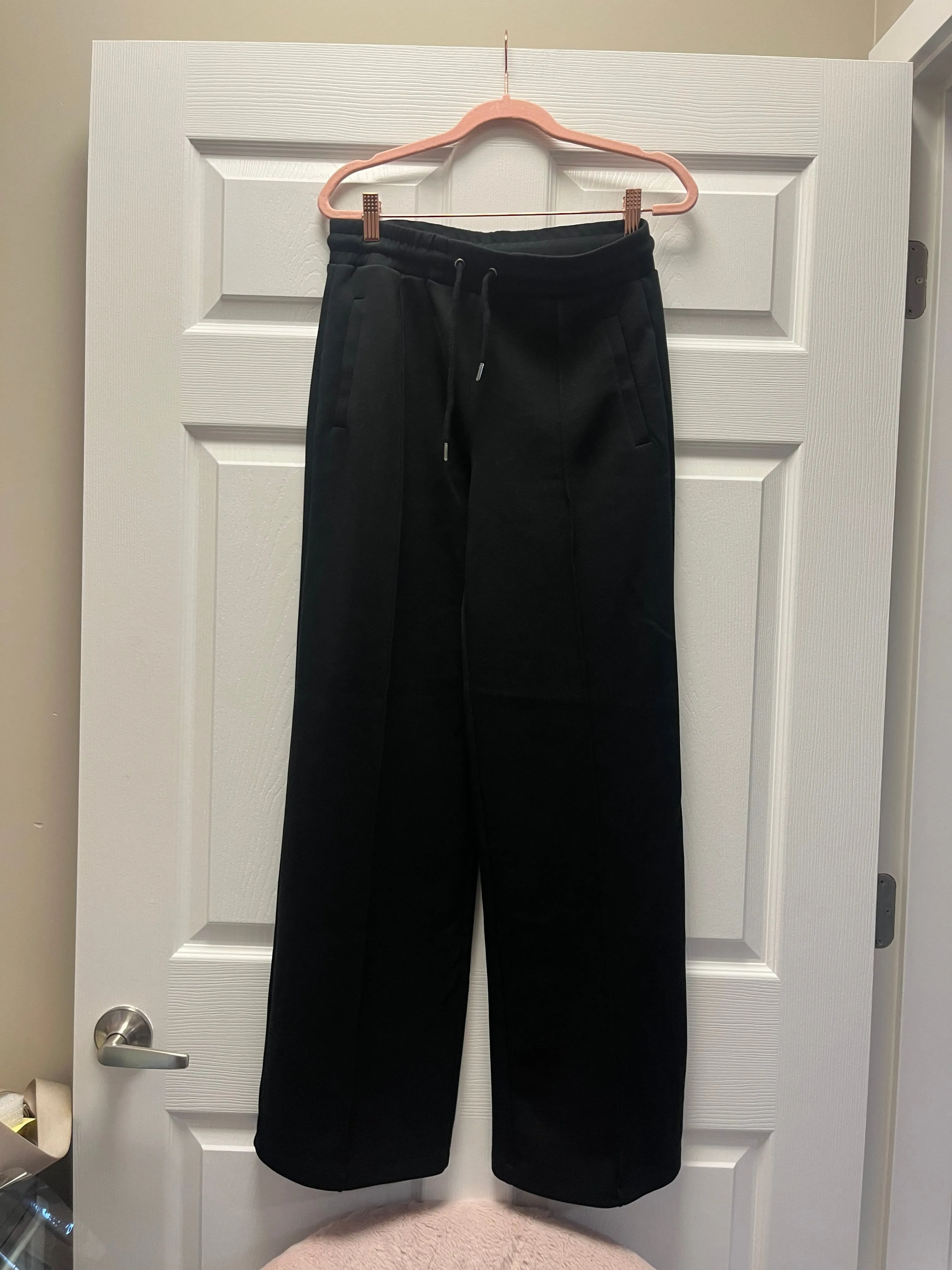 Mexx Sz S Dressy Black Sweat Drawstring Pant