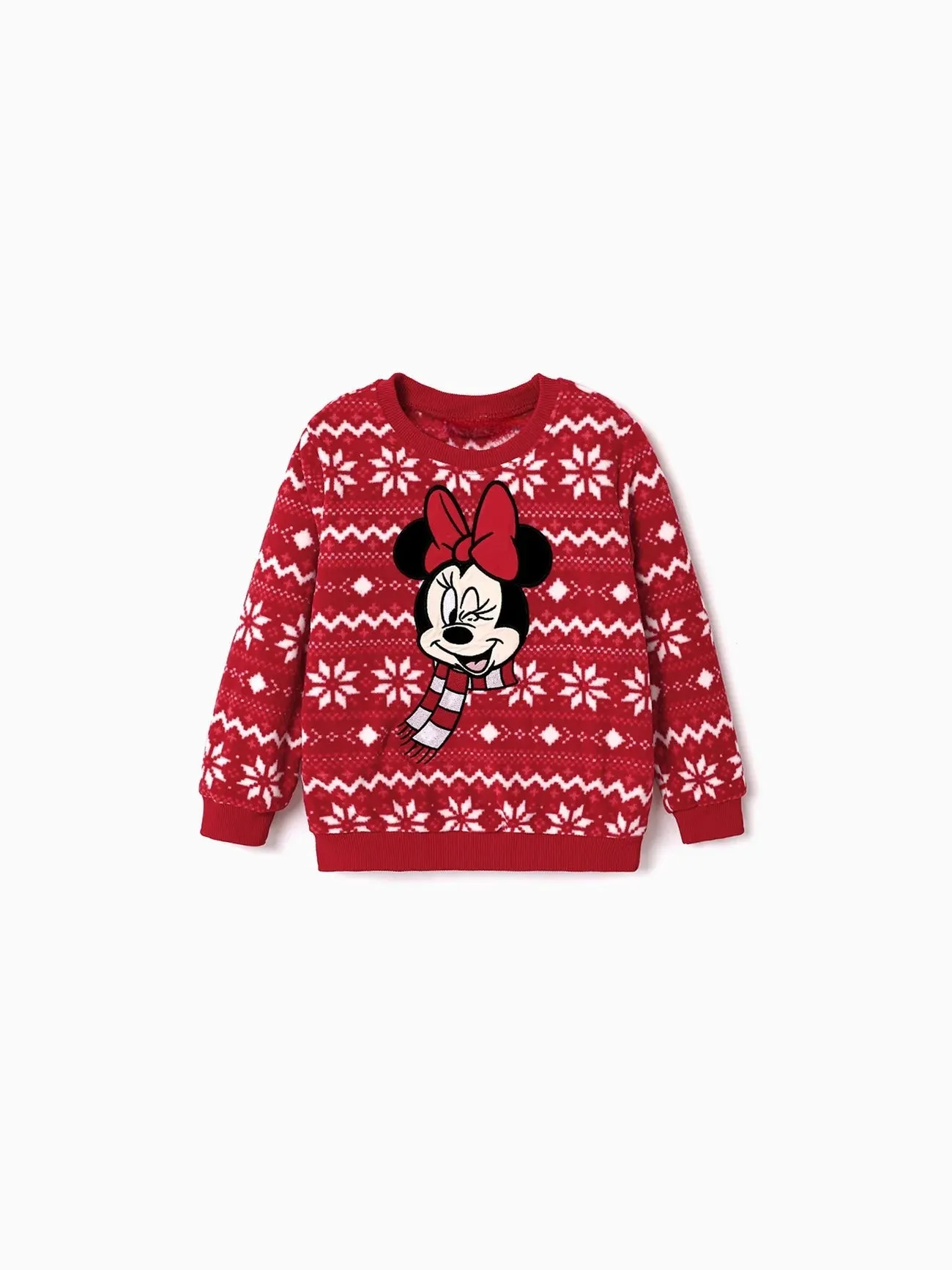 Mickey And Minnie Christmas Family Matching Sweater Set