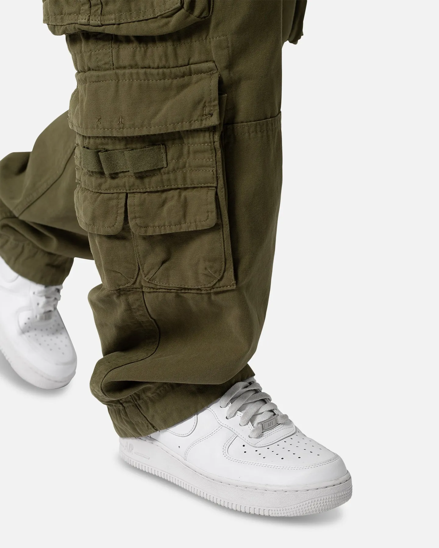 MNML Military Cargo Pants Olive