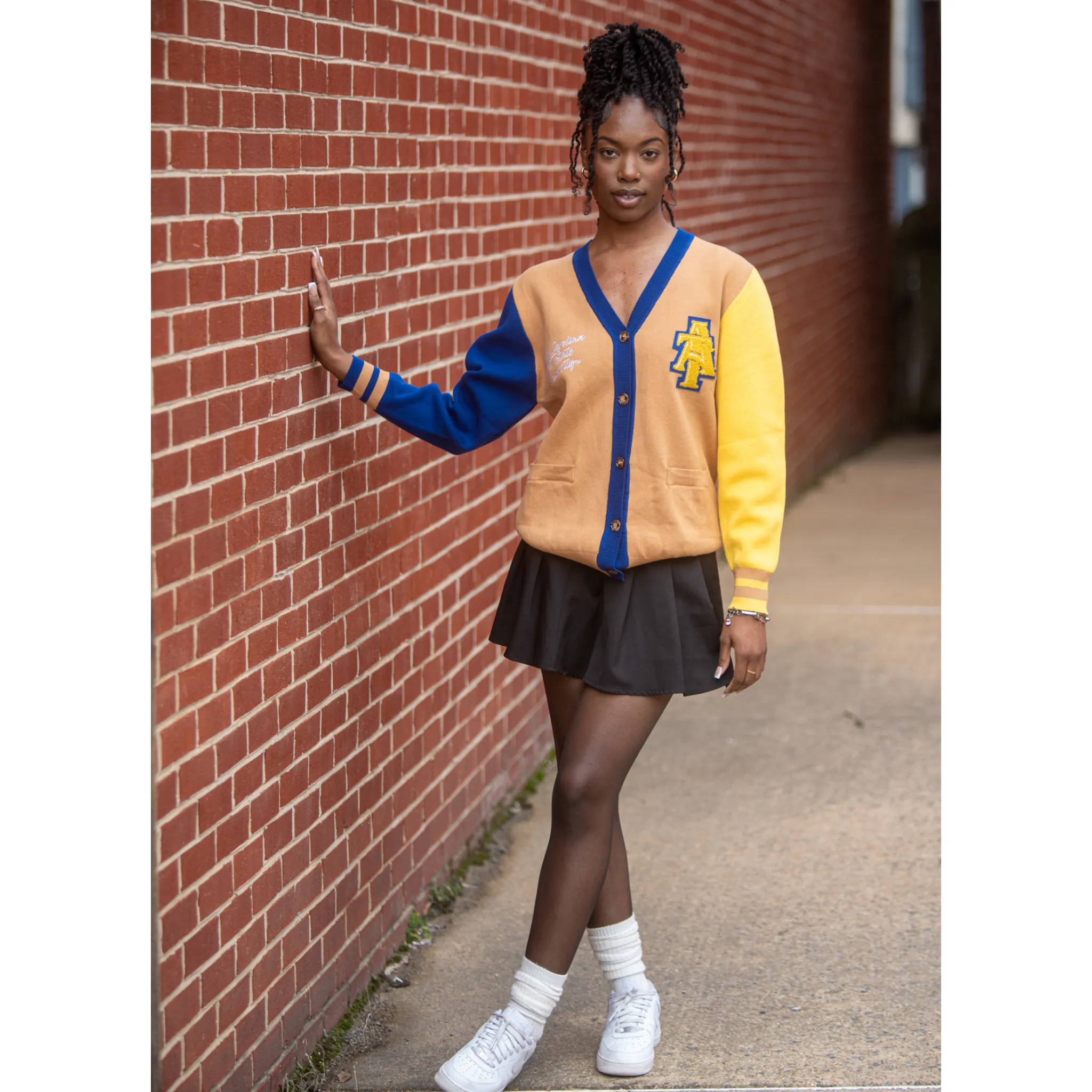 North Carolina A&T State University™ Varsity Cardigan Sweater