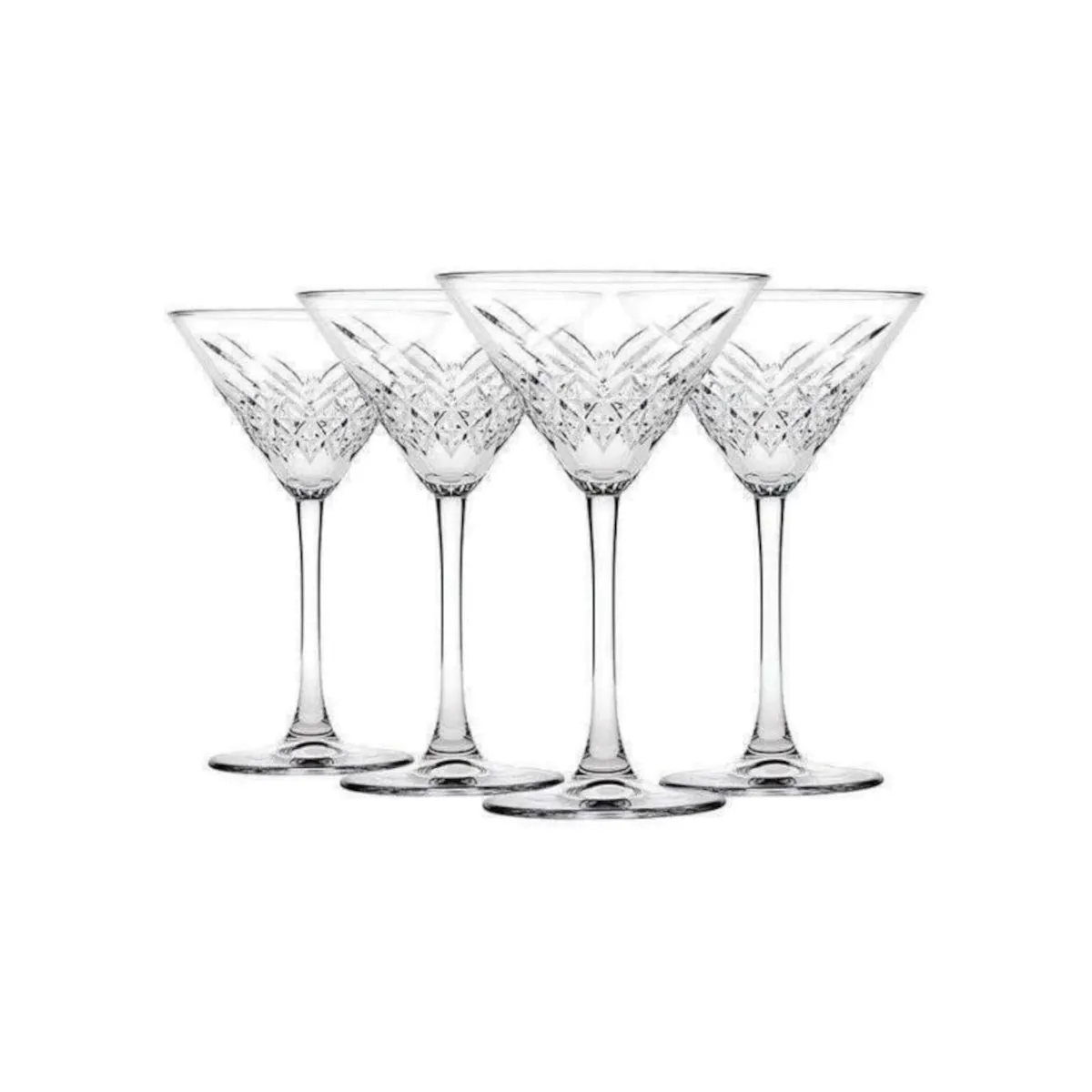 Pasabahce Timeless Martini Glasses 230ml (Set of 4)