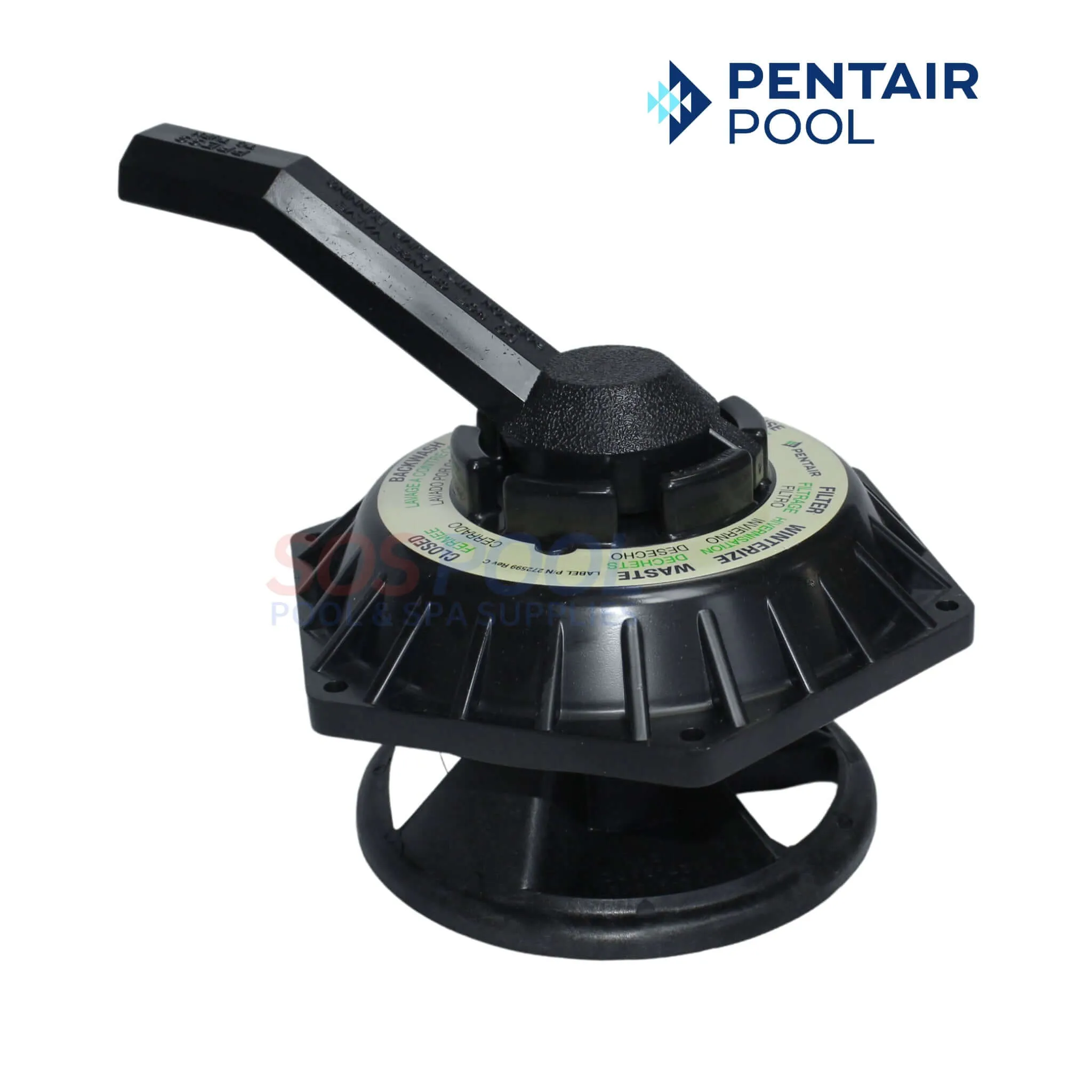 Pentair Top Assembly Valve For 1-1/2" HiFlow Valves and Sand Dollar Filters | 272531