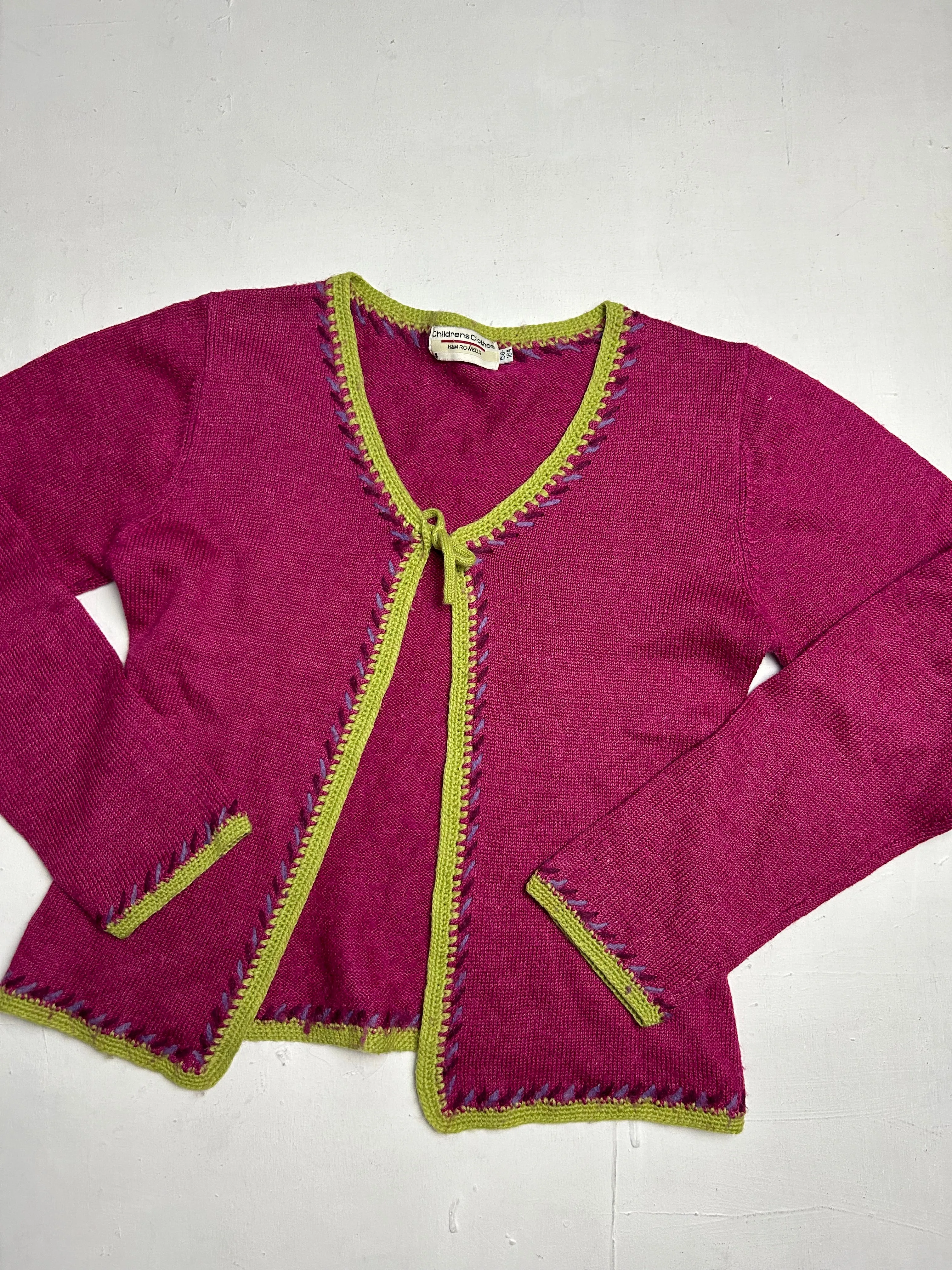 Pink cardigan jumper (S/M)